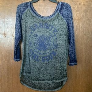 XL Grey & Blue “Varsity Girl Club” Long Sleeve